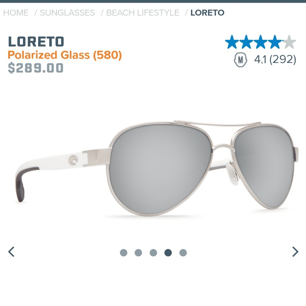 Costa Loreto Lr21 Aviator sunglasses